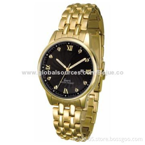 Stainless Steel Business Watches with Japan Movement, Good Quality